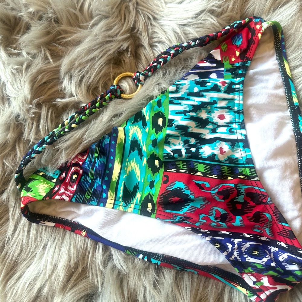 Swim Systems Multicolored Pattern Bikini Bottom - image 4